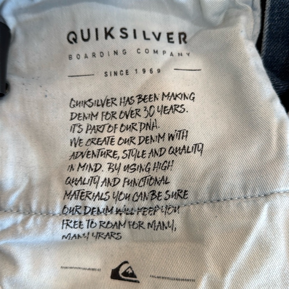 Men’s Quiksilver Denim Jeans - Picture 13 of 15